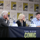 Schur (right) with Kristen Bell and Ted Danson at Comic-Con (Photo: Daniel Cristol/NBC)